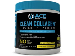 Clean Collagen Powder Bovine Peptides (16oz)