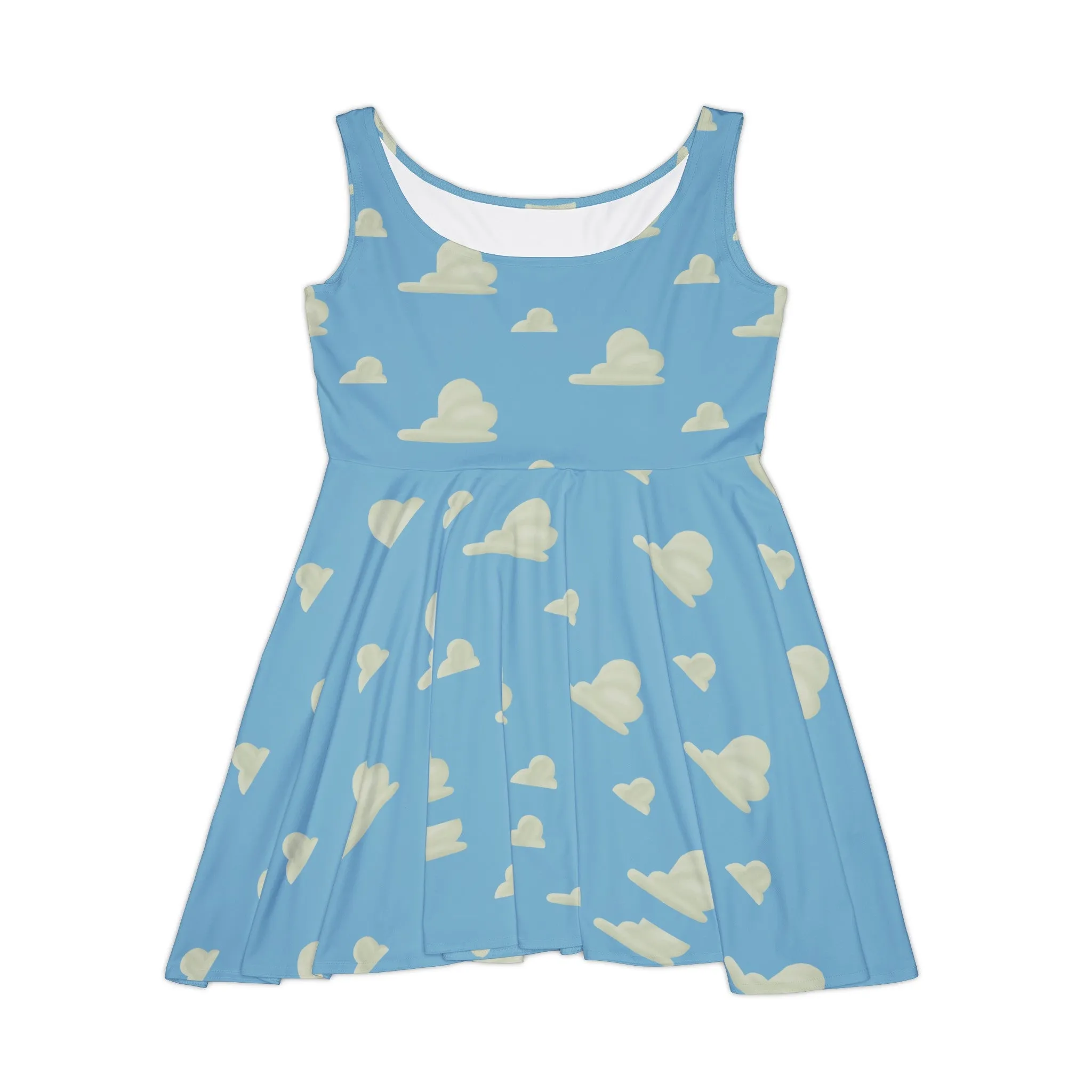 Clouds Skater Dress