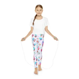 Colorful Hearts Leggings for Kids Bold and Comfy Fit