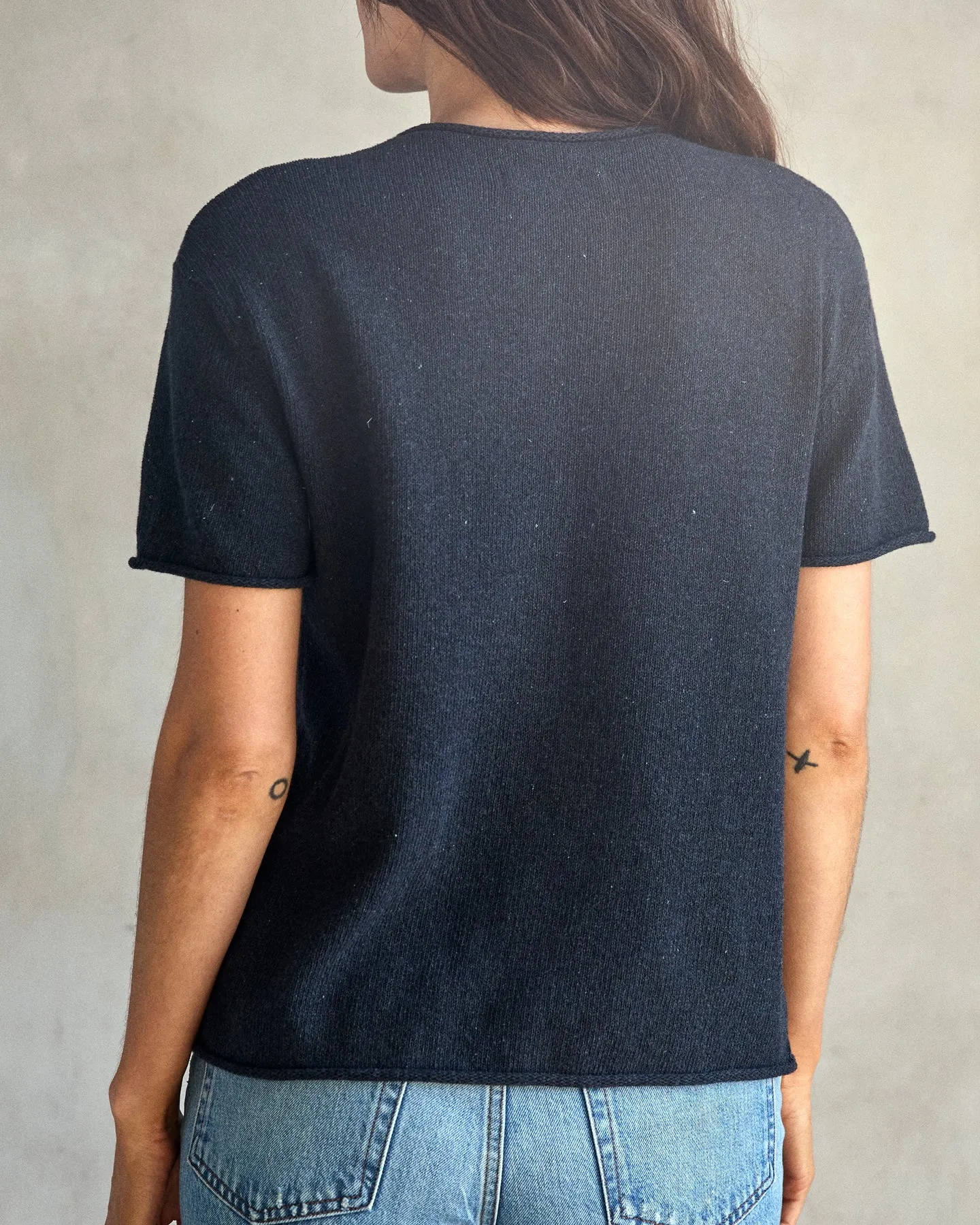 Crescent Knit Top