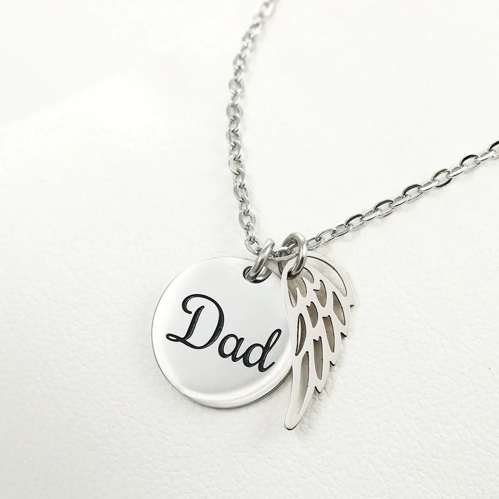 Dad Daughter Love & Protection Necklace