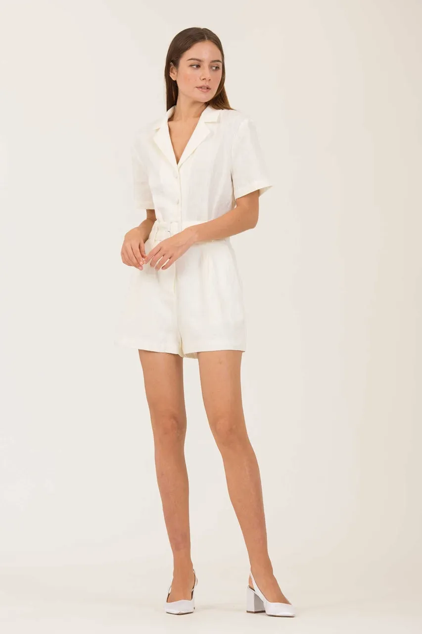 Dolierij Romper (White)