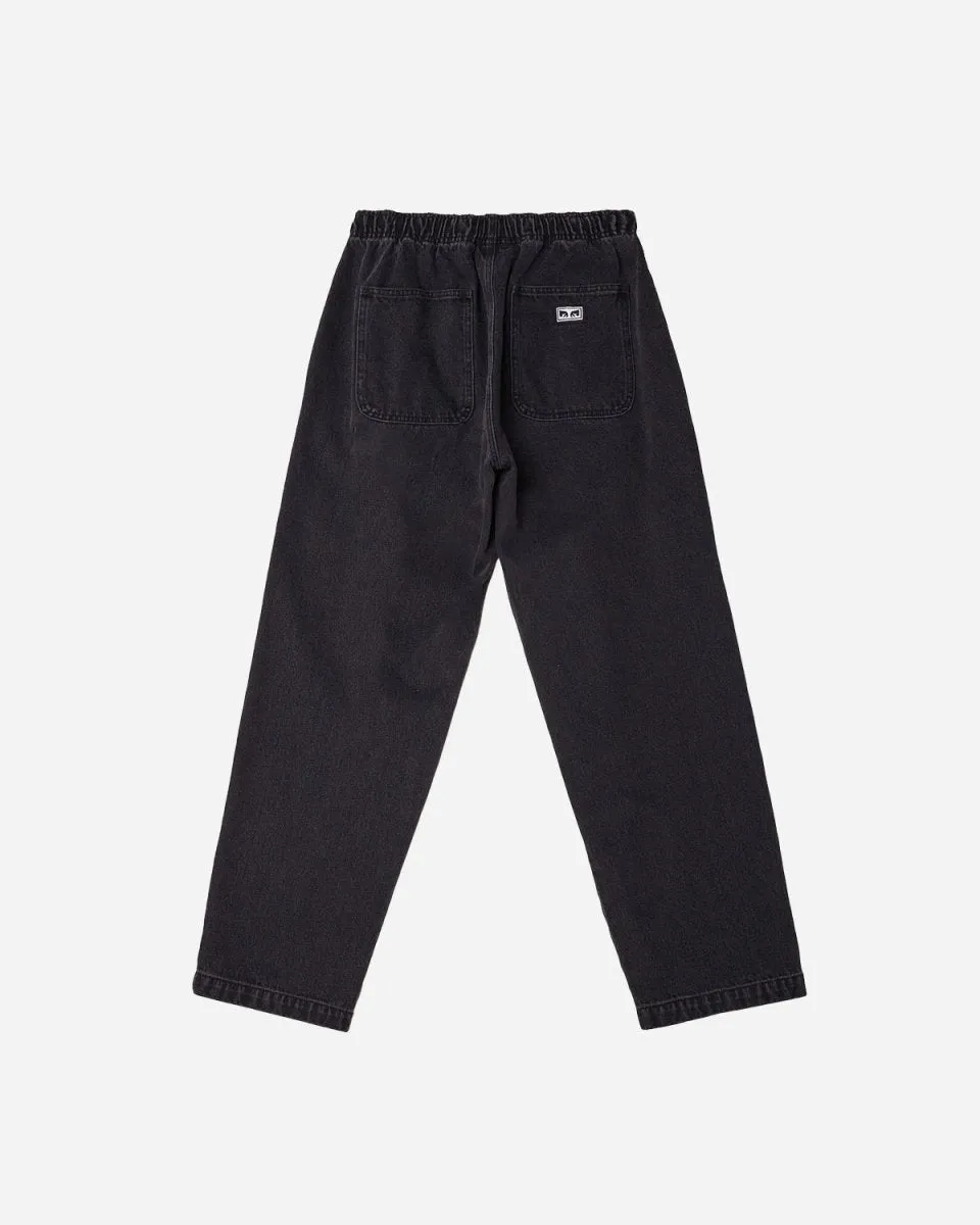 Easy Denim Pant - Faded Black