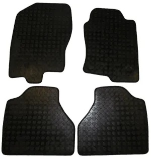 Exact Fit Rubber Tailored Car Mats Nissan Navara (2010-Onwards)