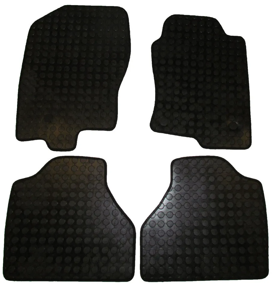 Exact Fit Rubber Tailored Car Mats Nissan Navara (2010-Onwards)