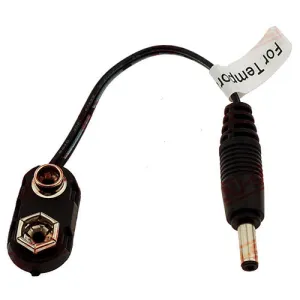 External Battery Cable Adapter for NuSet Smart-Box Series Electronic Lockbox