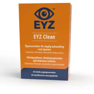 EYZ Clean Silmäpyyhkeet 20 kpl