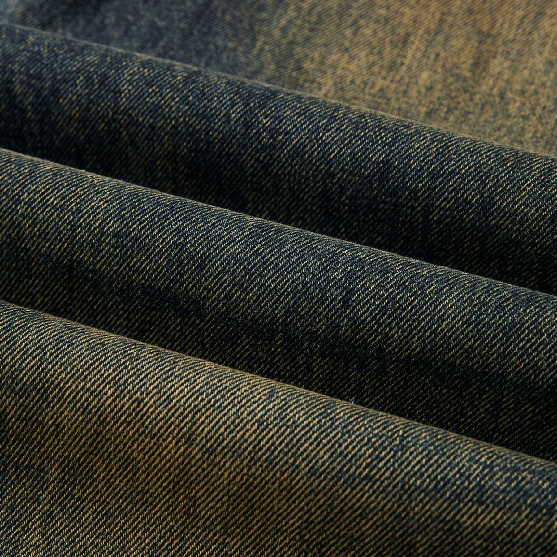 Faded Whiskers Bootcut Jeans