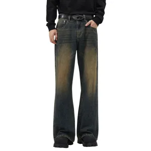 Faded Whiskers Bootcut Jeans
