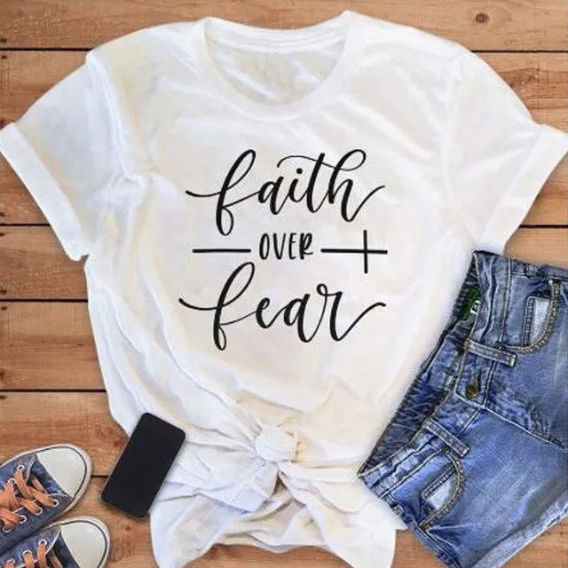 Faith Over Fear Tee