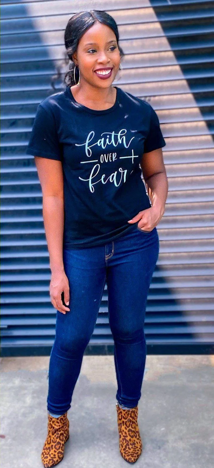 Faith Over Fear Tee