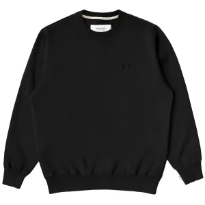 Flag Fleece Sweatshirt Black - Unisex