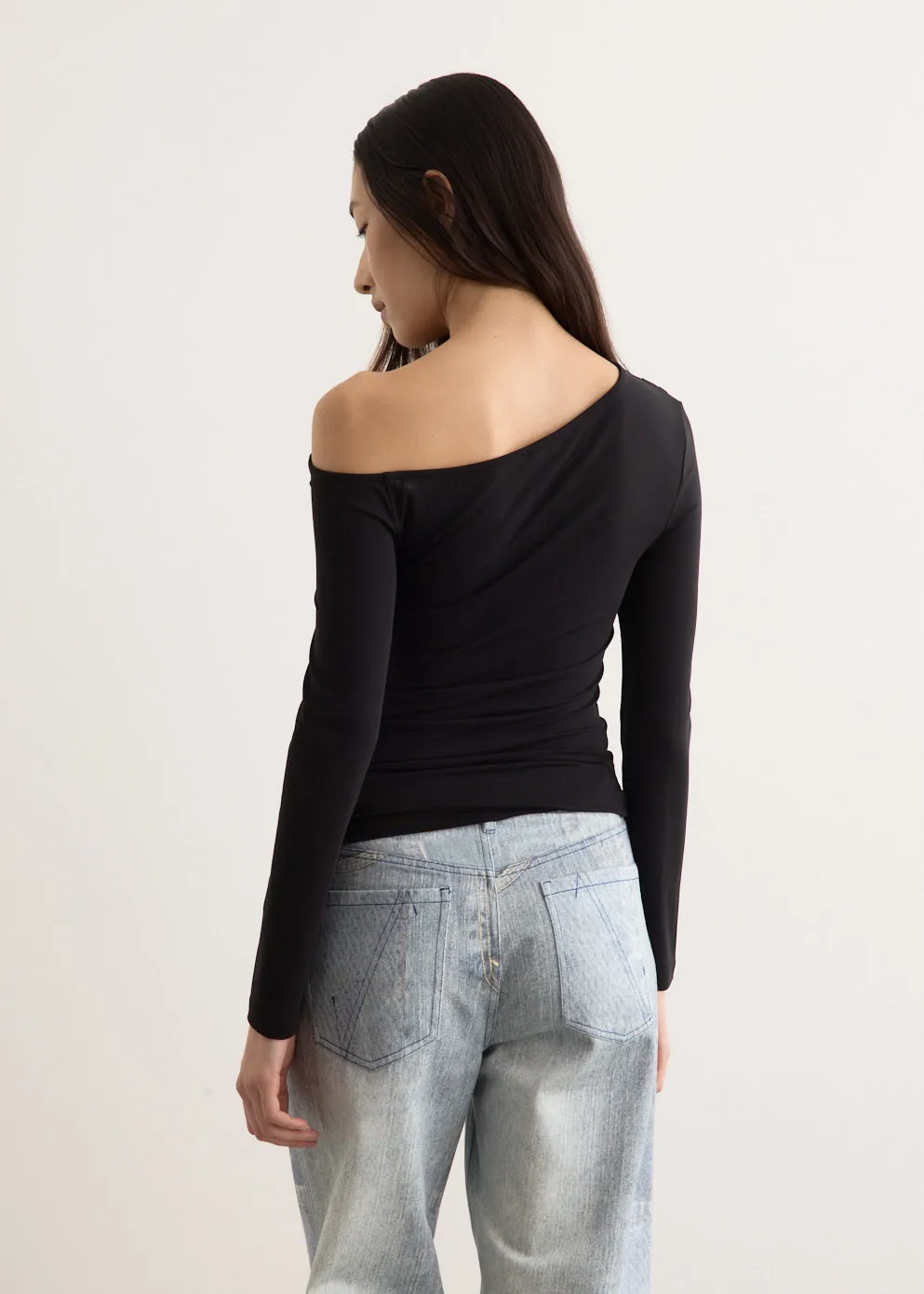 Fracture Off Shoulder Top