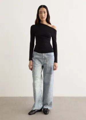 Fracture Off Shoulder Top
