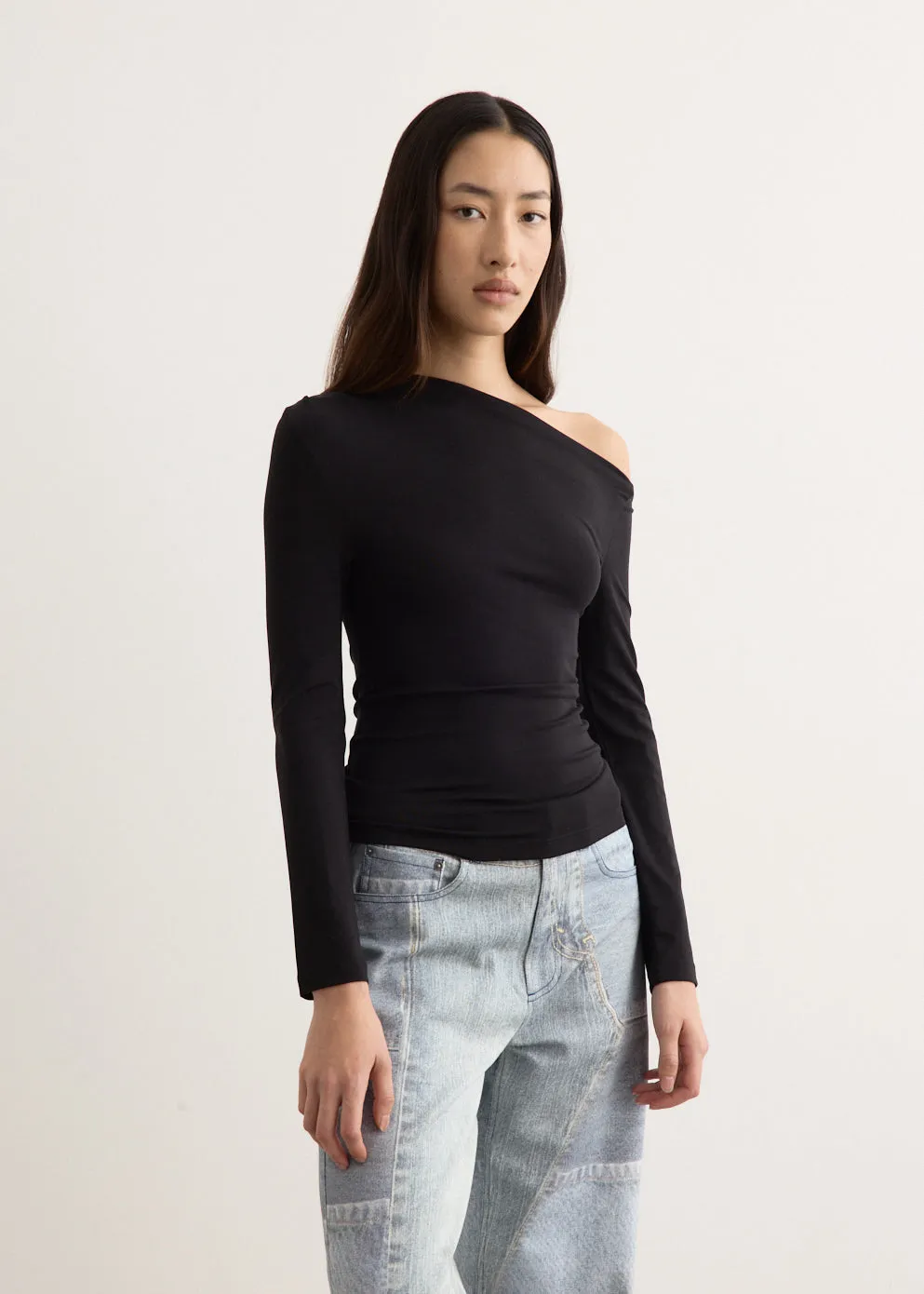 Fracture Off Shoulder Top