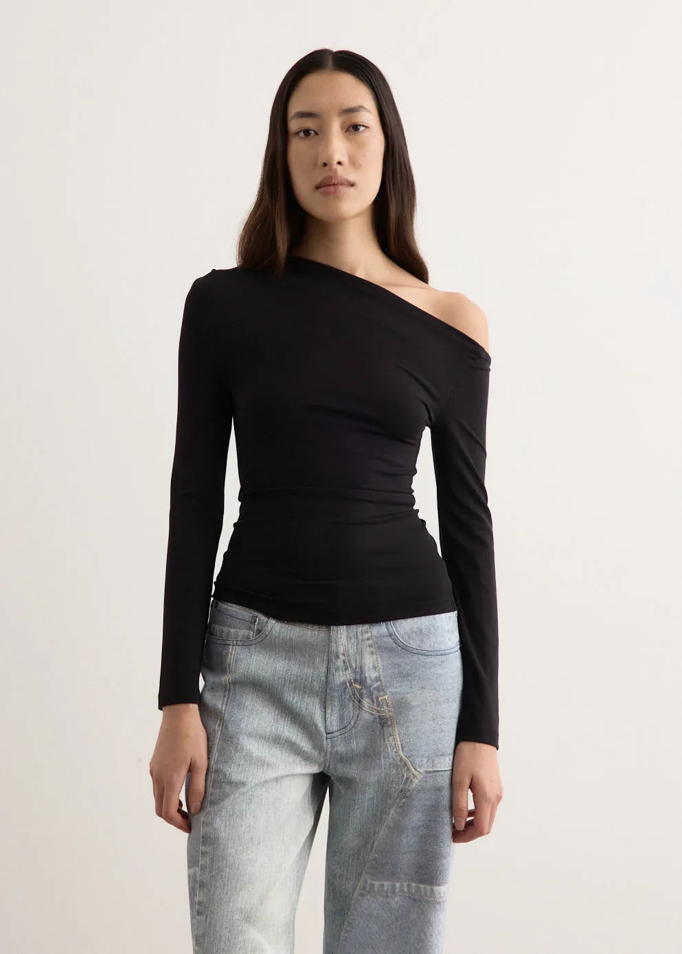 Fracture Off Shoulder Top