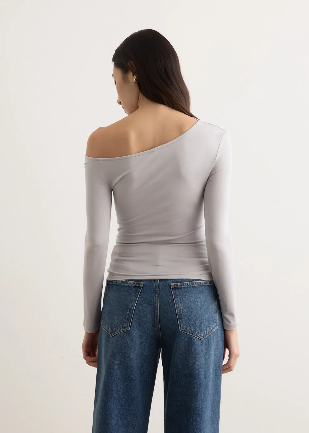 Fracture Off Shoulder Top