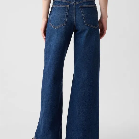 GAP High Rise Wide Leg Jeans
