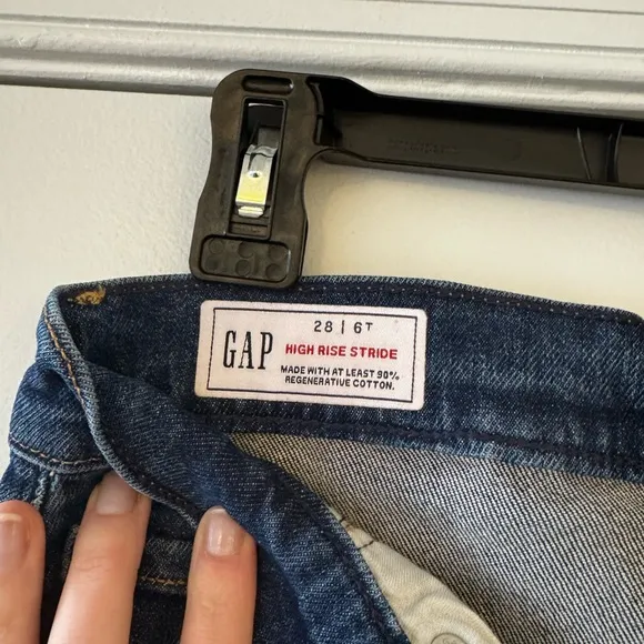 GAP High Rise Wide Leg Jeans