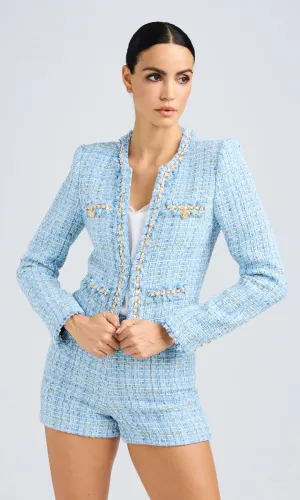 Generation Love - Betsy Buttoned Tweed Blazer