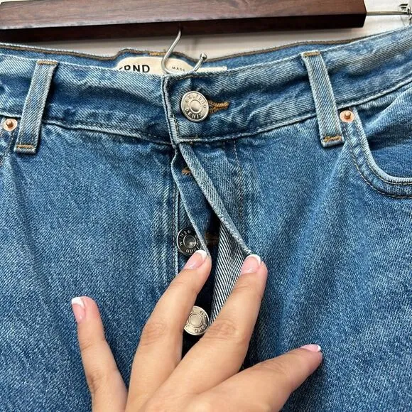 GRLFRND Lauren Super Loose Wide Leg Jeans Size 30