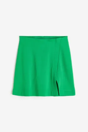 H&M Short Wrap-Front Skirt