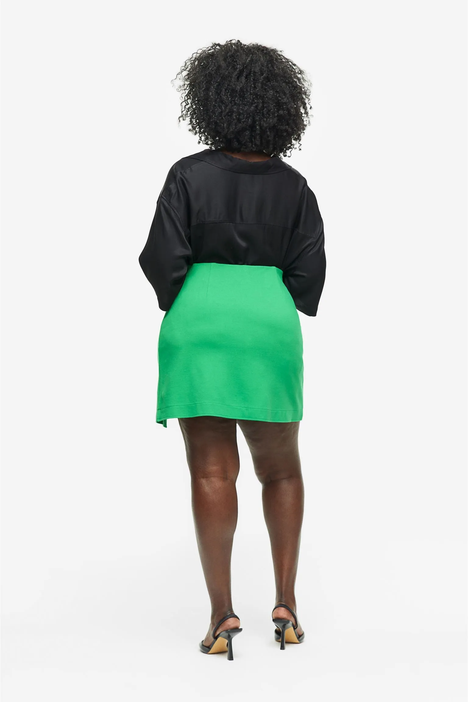 H&M Short Wrap-Front Skirt