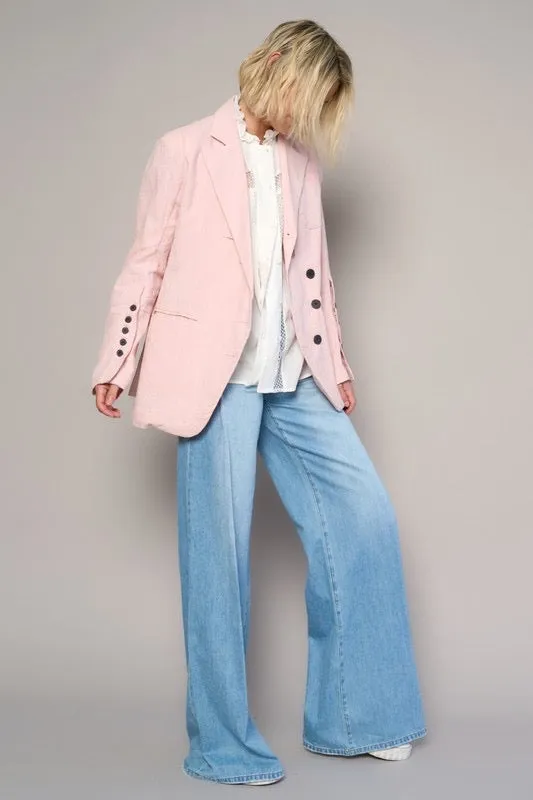 High rise super wide leg jeans