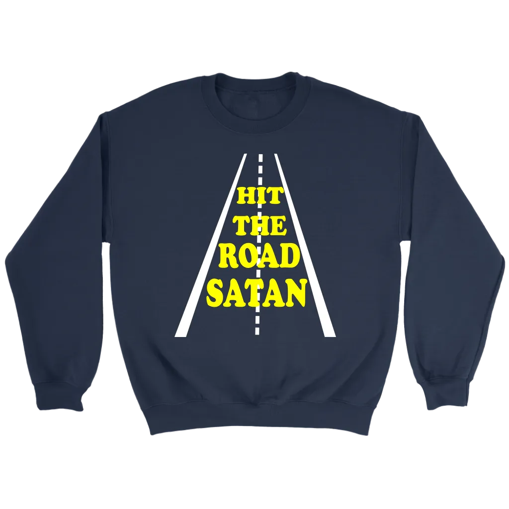 Hit The Road Satan Crewneck Part 2
