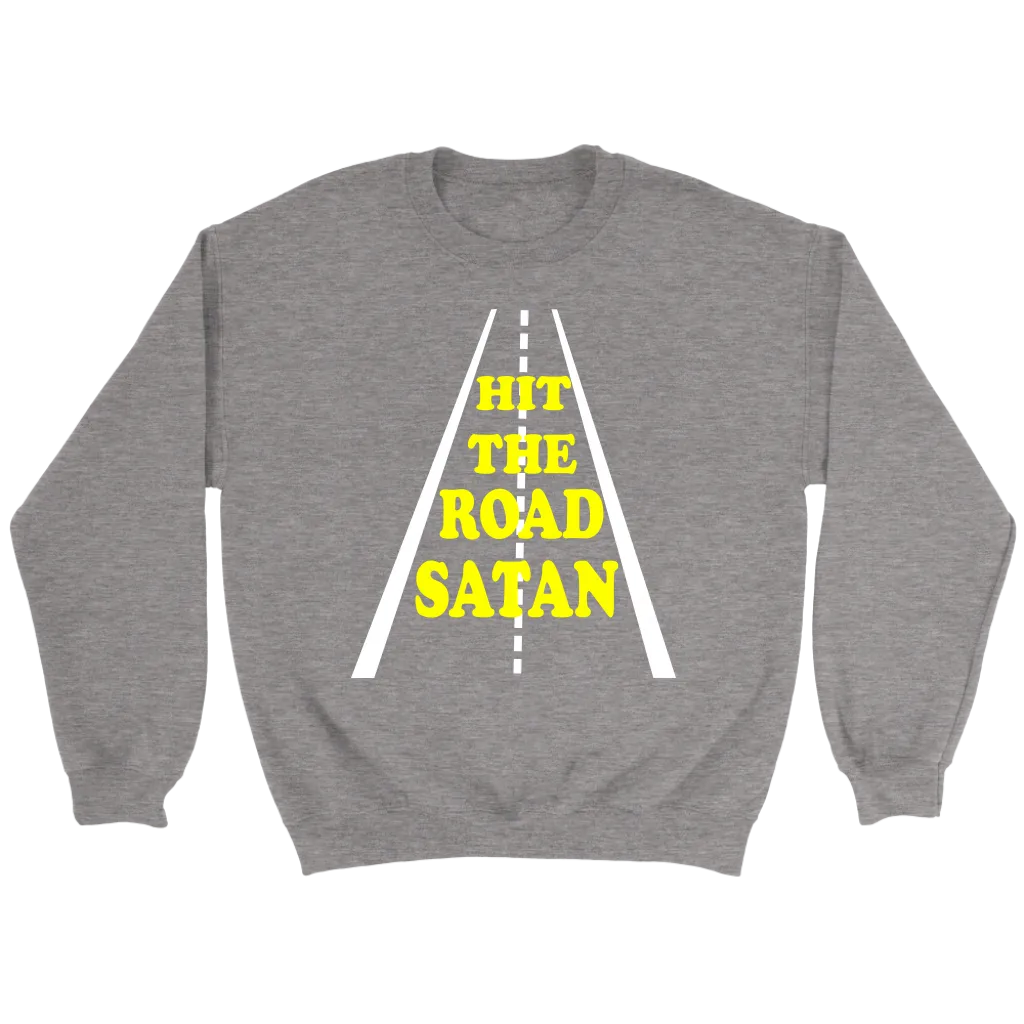 Hit The Road Satan Crewneck Part 2