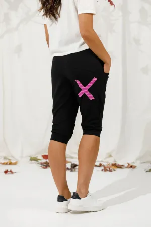 Home-Lee 3/4 Apartment Pants - Candy Stripe X