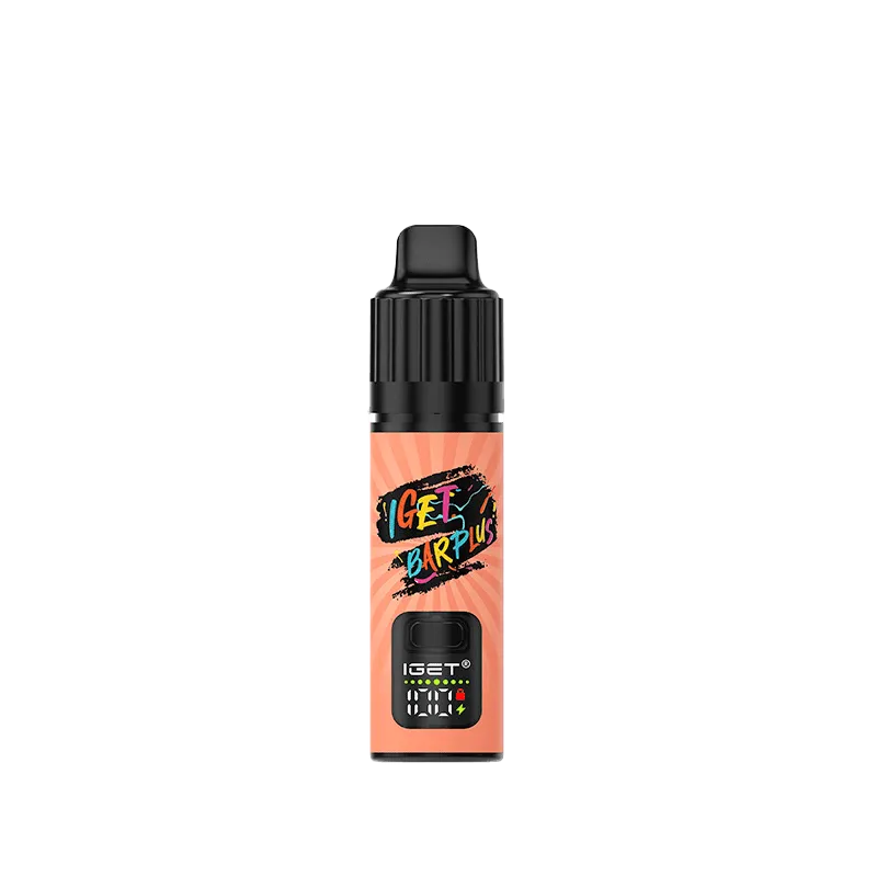 iGET Bar PLUS Kit V3 (10000 Puffs) - Blueberry Peach