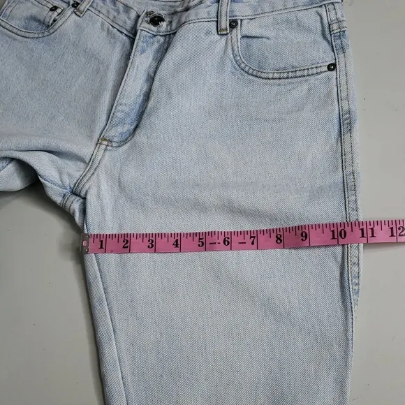 Impacto Brazilian Y2K Bootcut Flare Frayed Hem Jeans Size 42, 28 Waist Womens