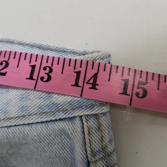 Impacto Brazilian Y2K Bootcut Flare Frayed Hem Jeans Size 42, 28 Waist Womens