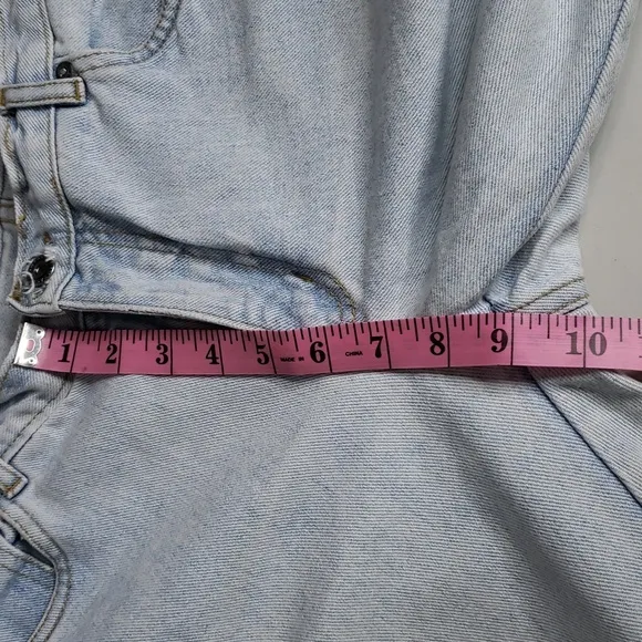 Impacto Brazilian Y2K Bootcut Flare Frayed Hem Jeans Size 42, 28 Waist Womens