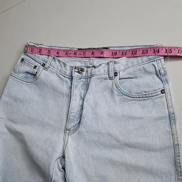 Impacto Brazilian Y2K Bootcut Flare Frayed Hem Jeans Size 42, 28 Waist Womens