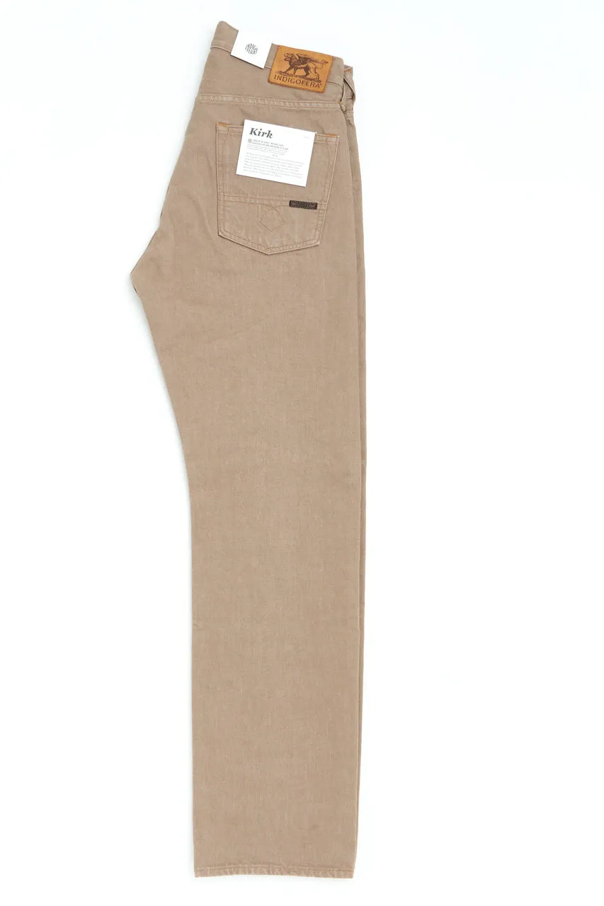 Indigofera Jeans Kirk Khaki Dusk Denim