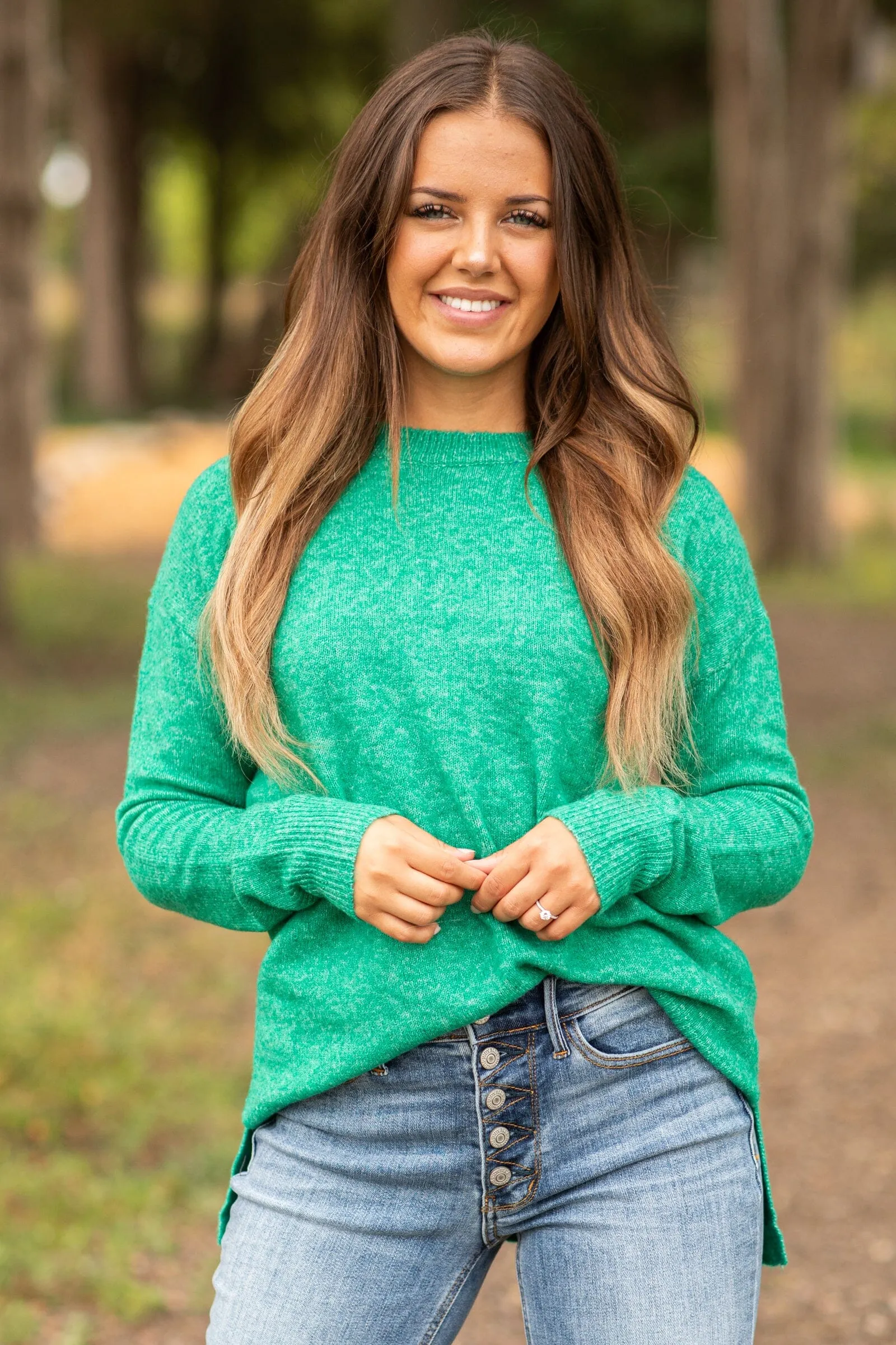 Jade Basic Crew Neck Sweater