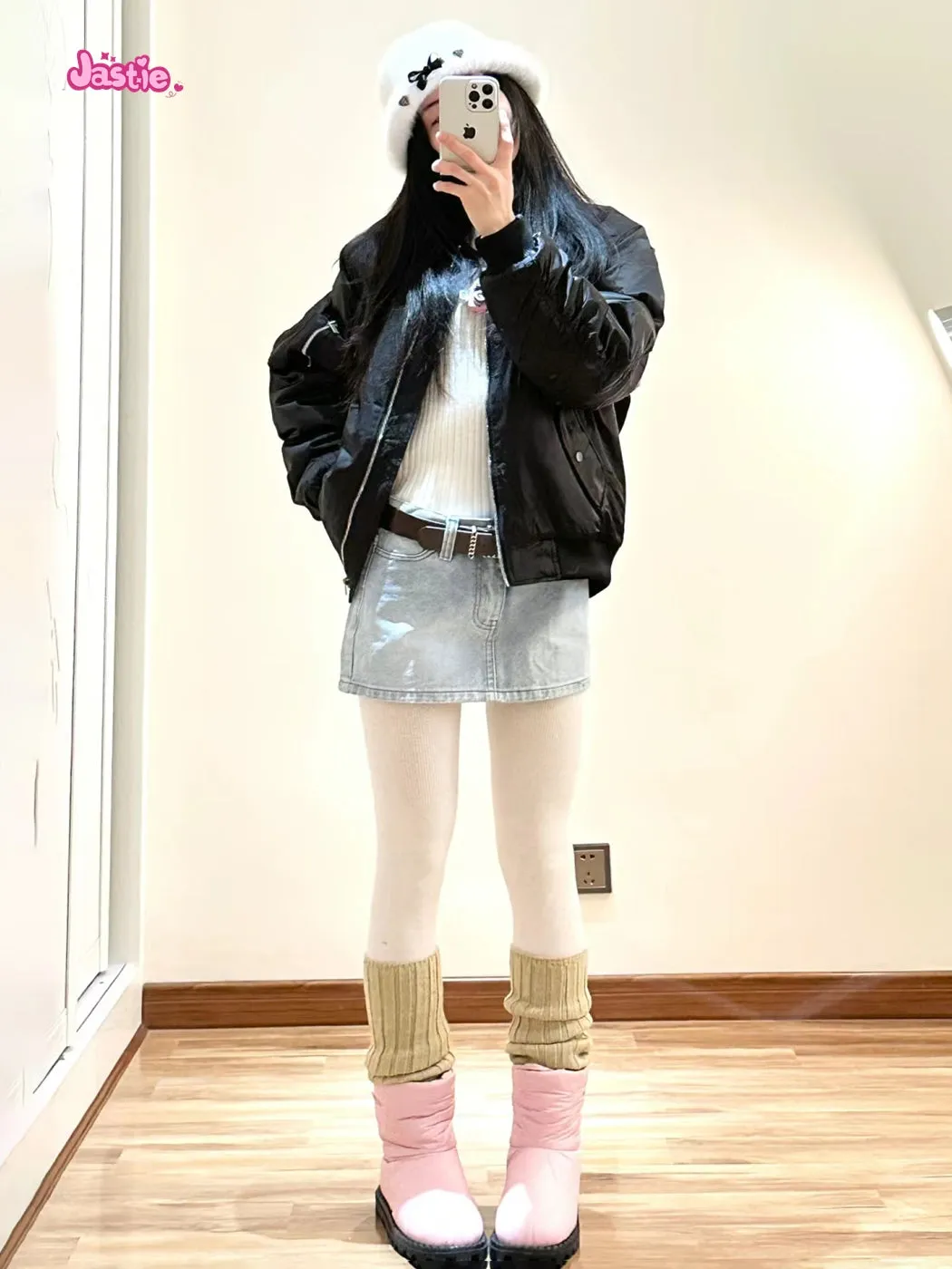 JazzHer Casual Women Blue Denim Mini Skirts Summer Vintage High Waist Pockets A-line Skirts Female Y2k Streetwear Slim Bottoms 2025