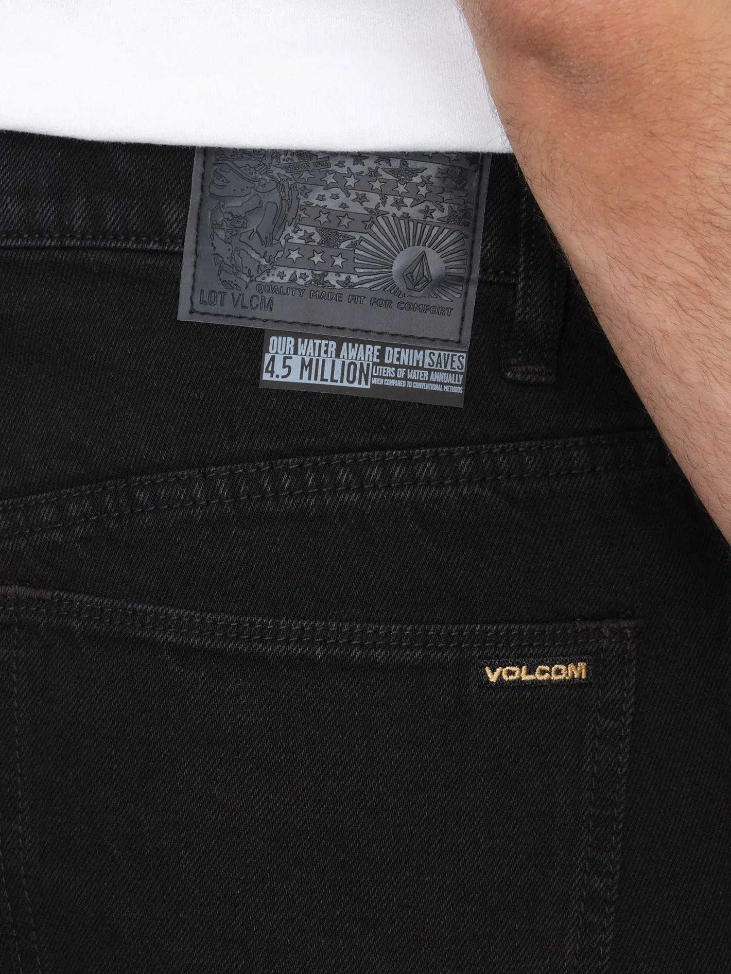 Jean Billow Tall - BLACK