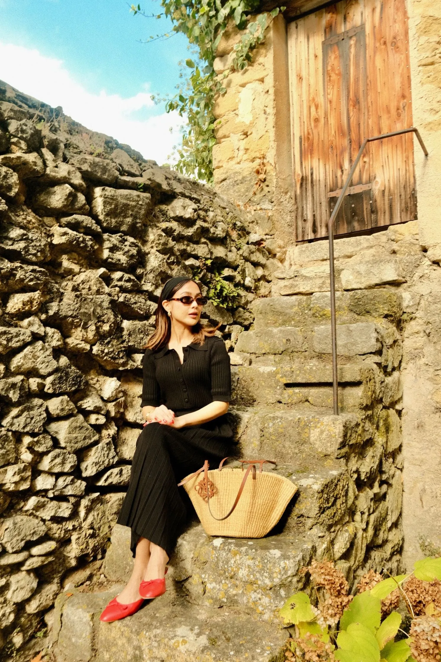 Jean Knit Dress in Black