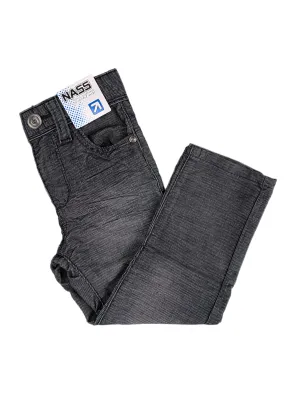 Jeans charcoal pour garçon 2 à 7 ans