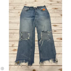 Jeans Straight By We The Free In Blue Denim, Size: 2