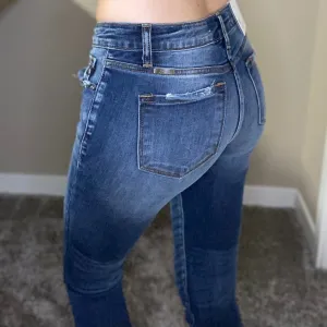 Kancan Angela Mid Rise Super Skinny Jeans