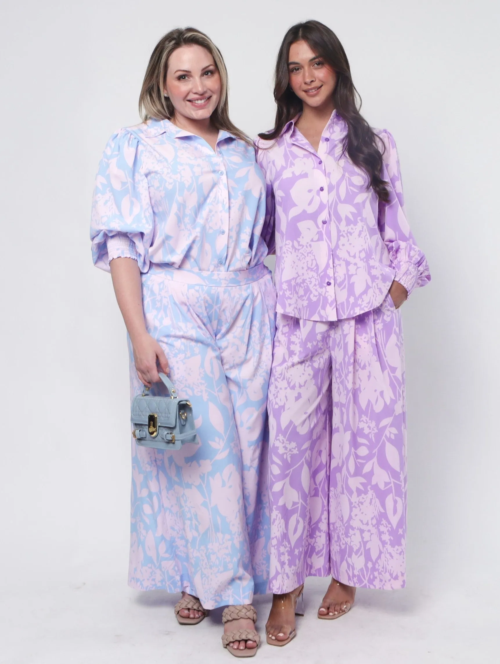 Kate Shirt - Blue Print