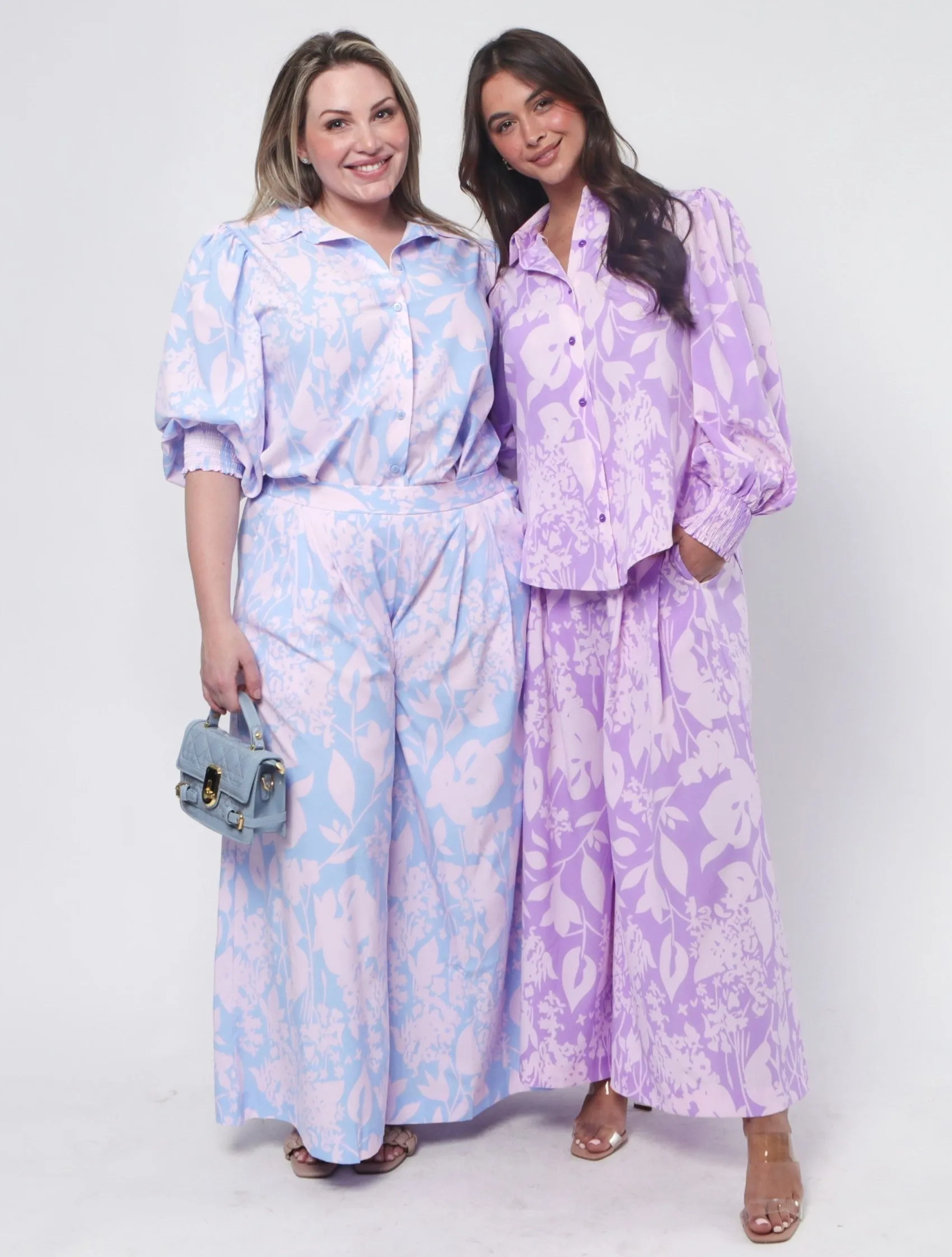 Kate Shirt - Blue Print