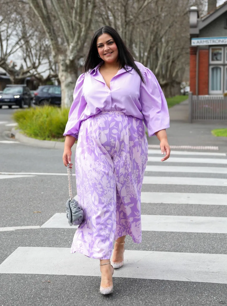 Kate Shirt - Purple