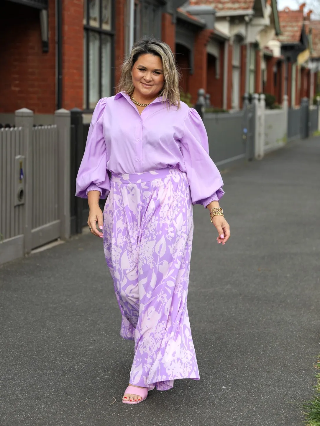 Kate Shirt - Purple