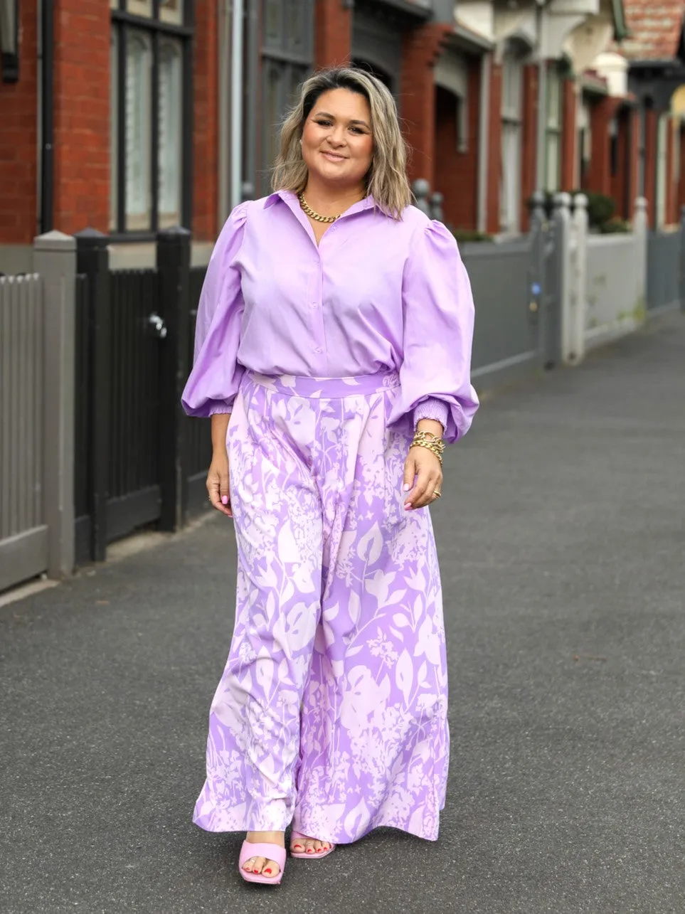 Kate Shirt - Purple
