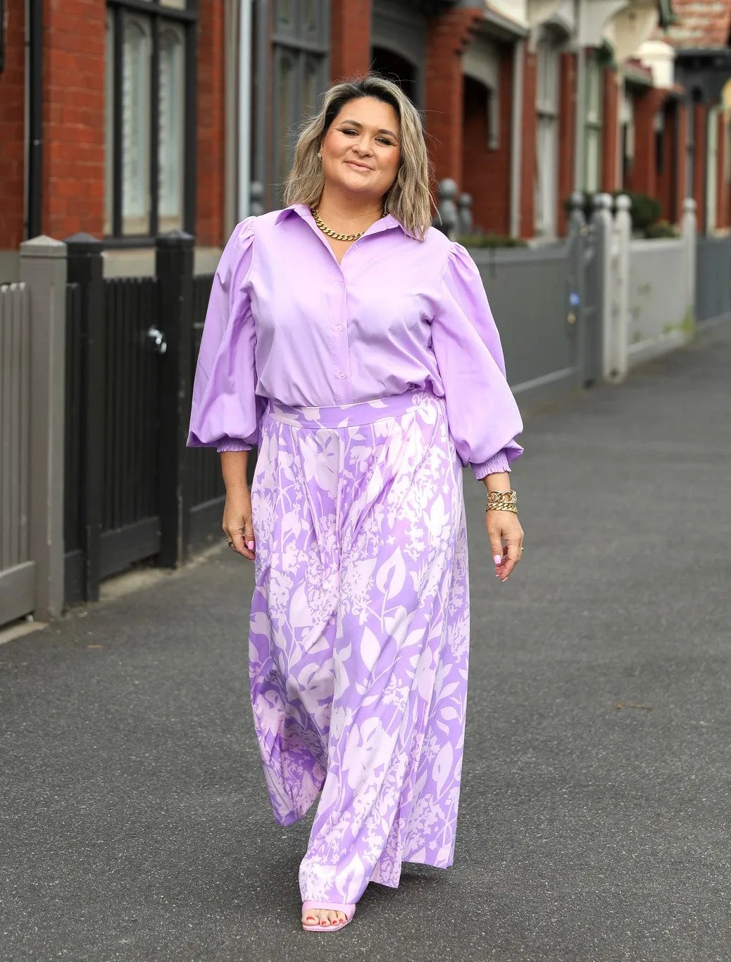 Kate Shirt - Purple